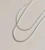 Sterling Silver Dainty Stacking Necklace