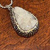 Druzy Pave Stones Necklace