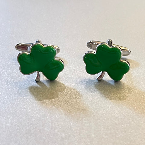 Cufflinks Ireland Shamrock