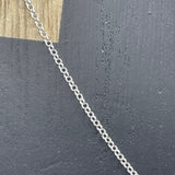 Sterling Silver Belcher Chain Necklace 1.4mm