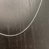 Sterling Silver Diamond Cut Curb Chain Necklace 1.0mm