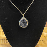 Druzy Pave Stones Necklace