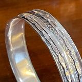 Sterling Silver Spinner Bangle Bracelet