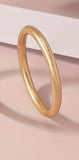 Metallic Coloured Bangle Bracelet