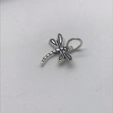 Sterling Silver Dragonfly Pendant Charm